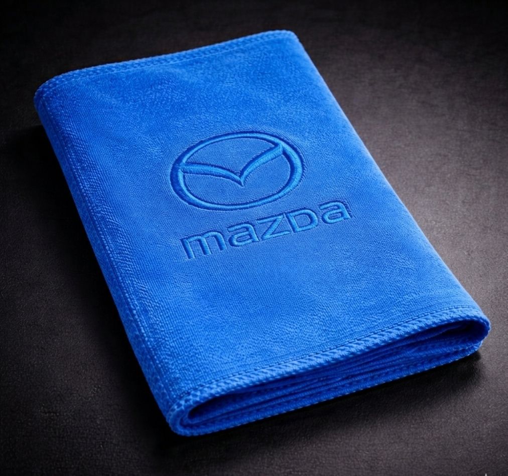 📦 Venta por Mayor –12 Paños de Microfibra 350 GSM con Logo Automotriz - Imagen 2